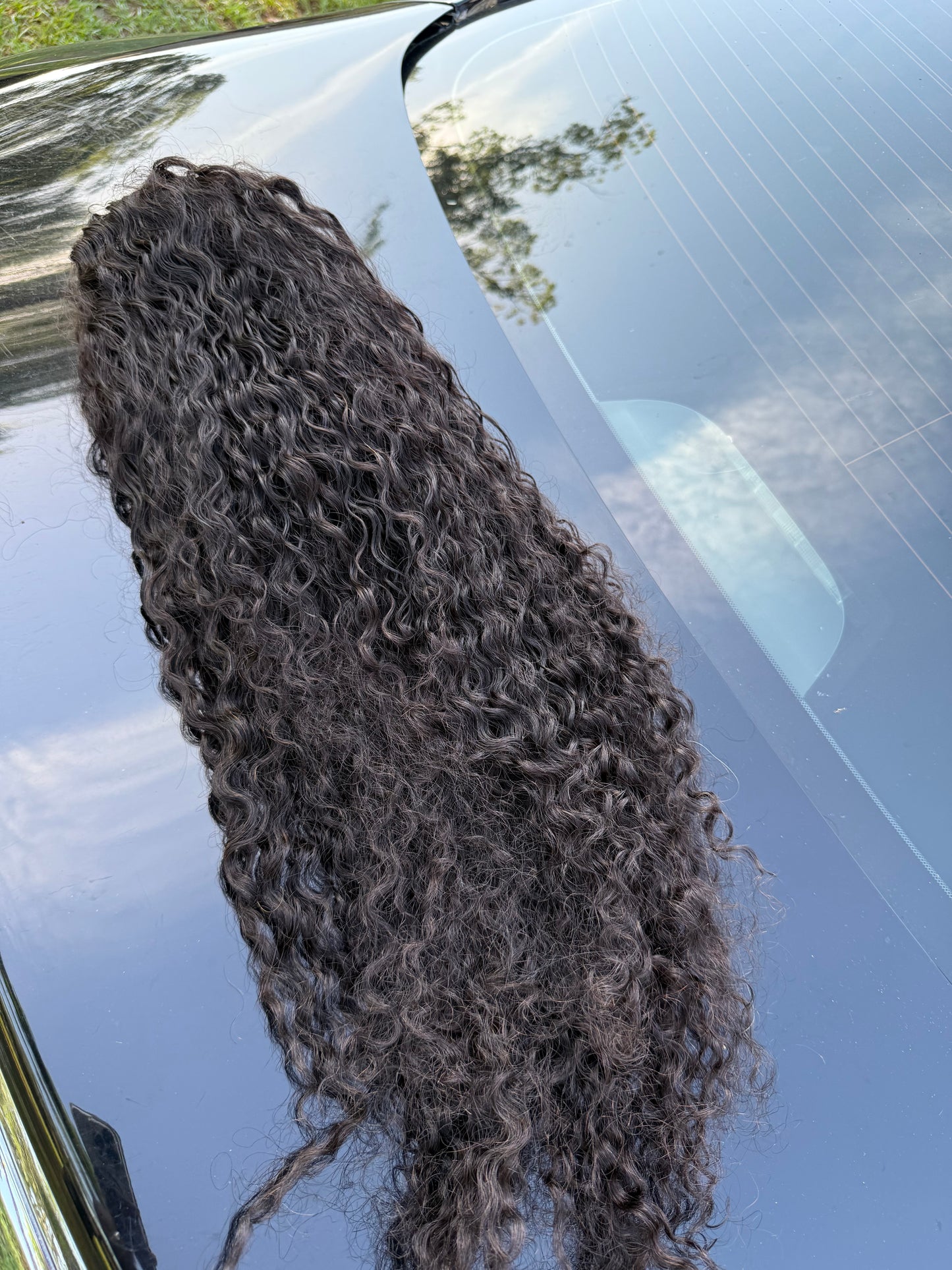 28” Deep Wave 13x4 Transparent Wig