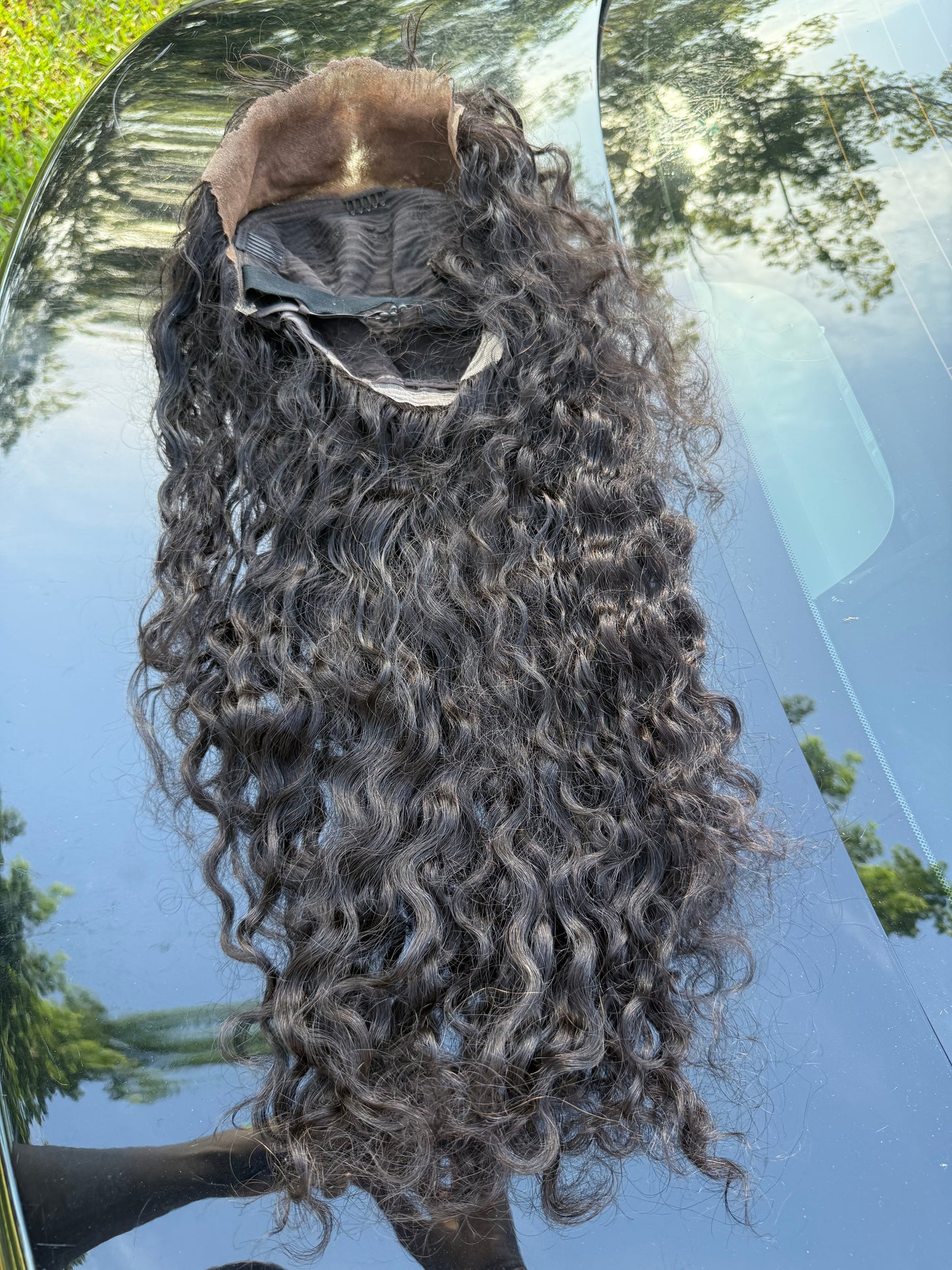 26” Deep Wave 13x4 Transparent Wig