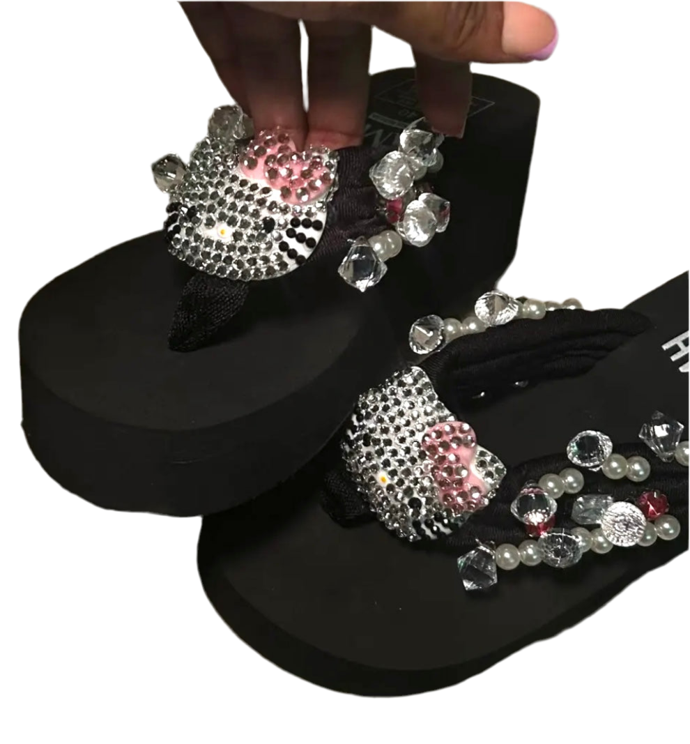 Hello Kitty Bling Slides (PRE ORDER)