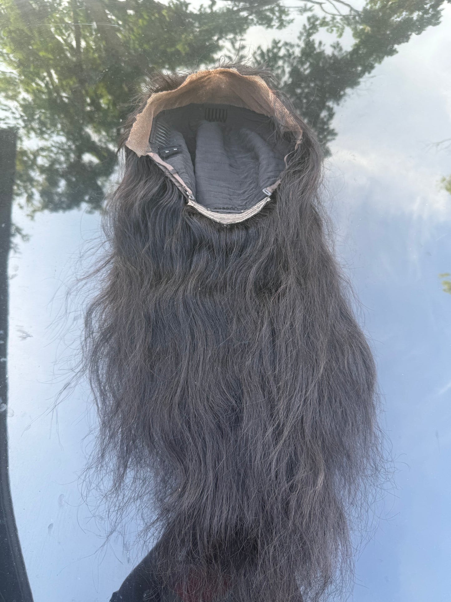 26” Straight 13x4 Transparent Wig