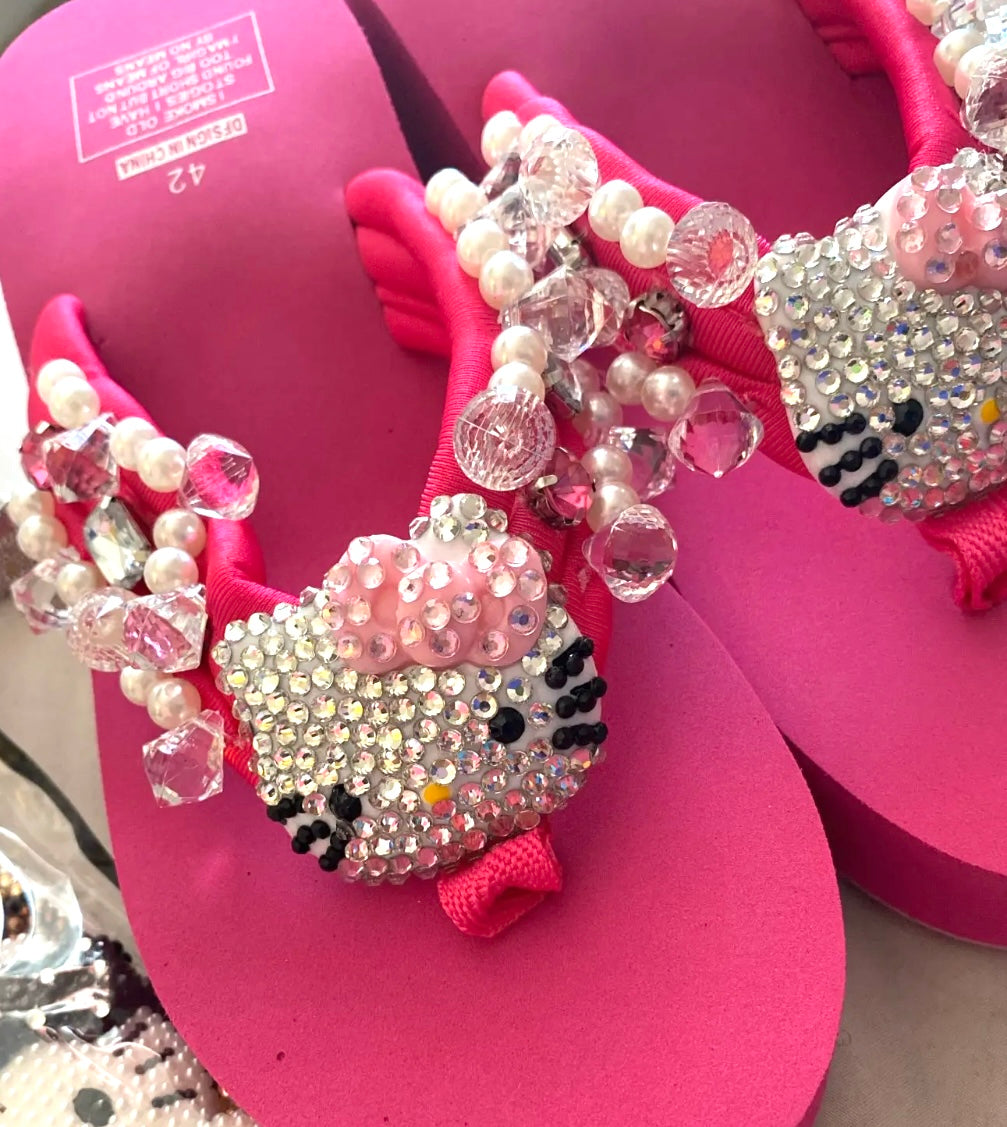 Hello Kitty Bling Slides (PRE ORDER)