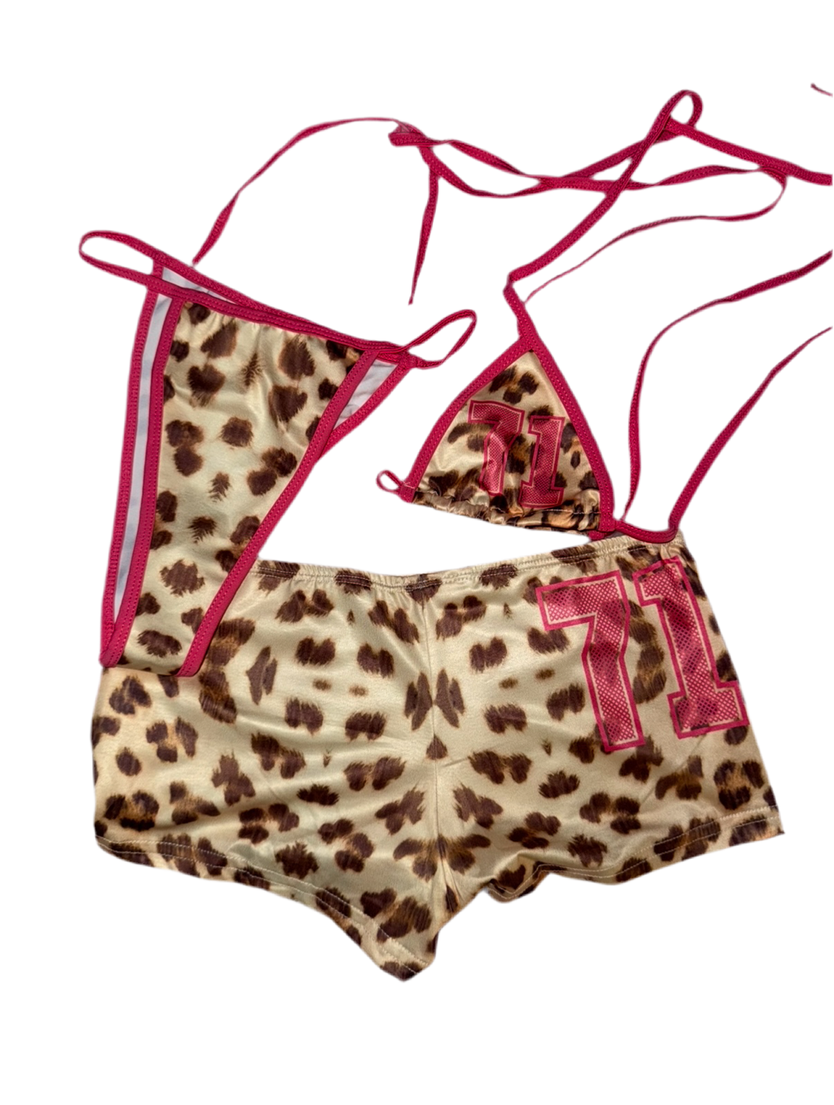 Leopard Swimsuit (3 piece)