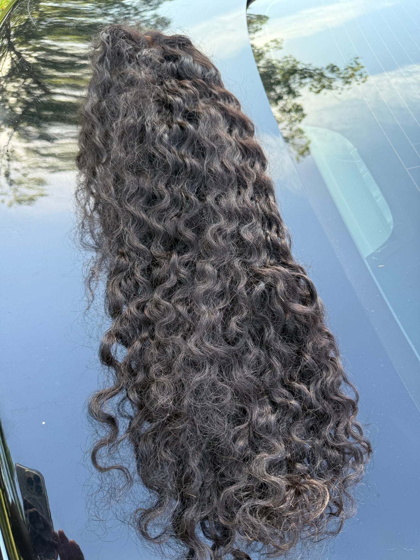 26” Deep Wave 13x4 Transparent Wig