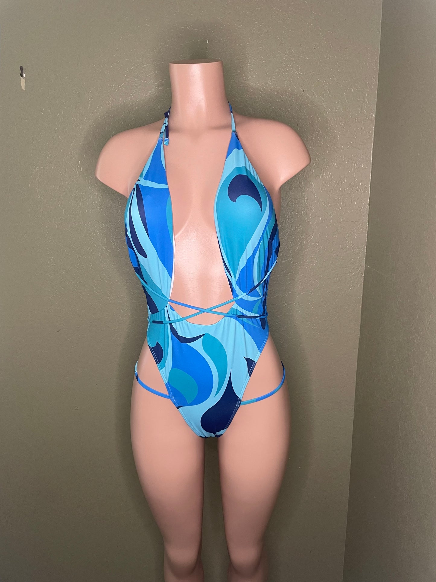 Wave One piece Swimsuit