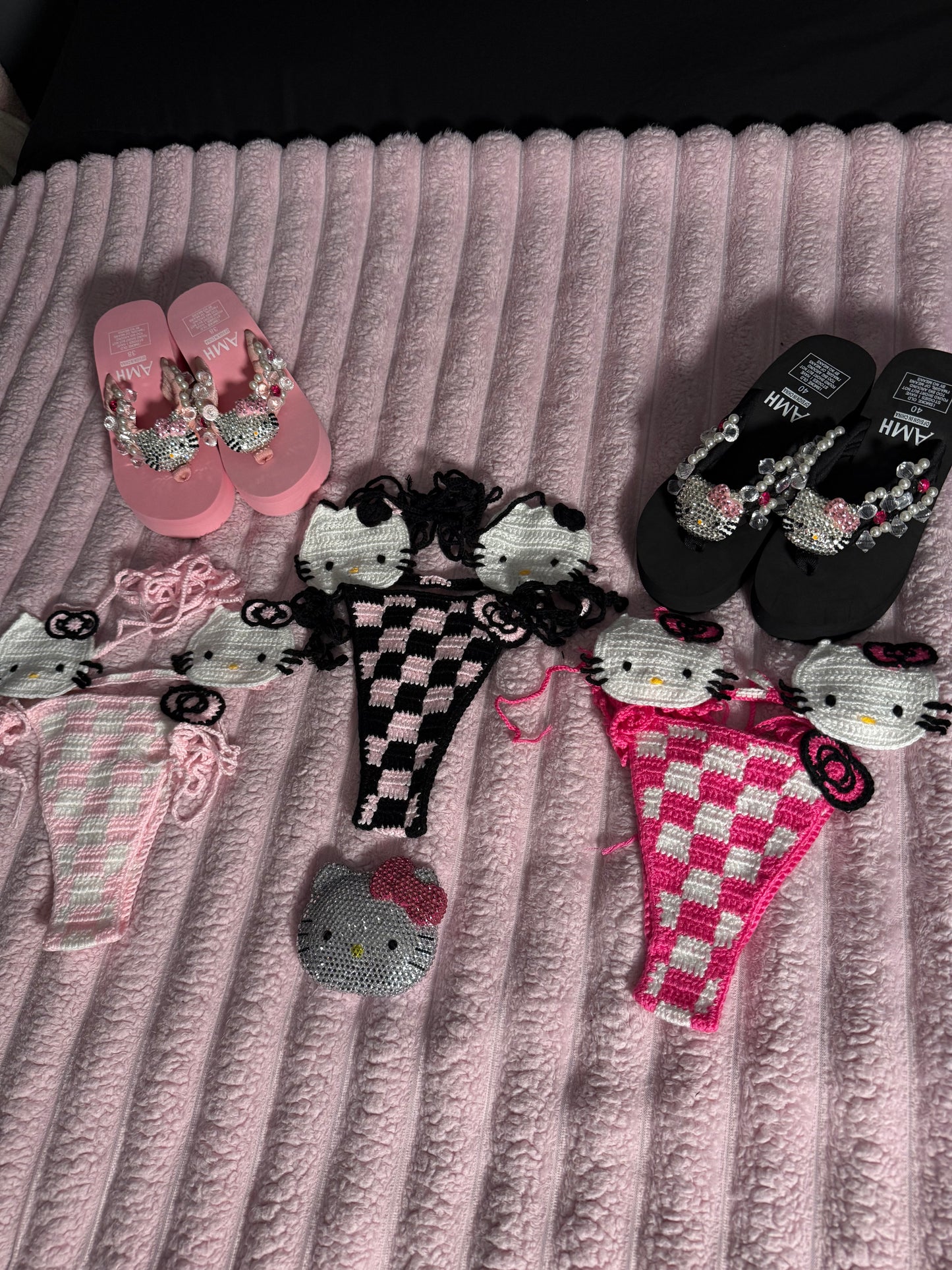 Hello Kitty Crochet Swimsuit