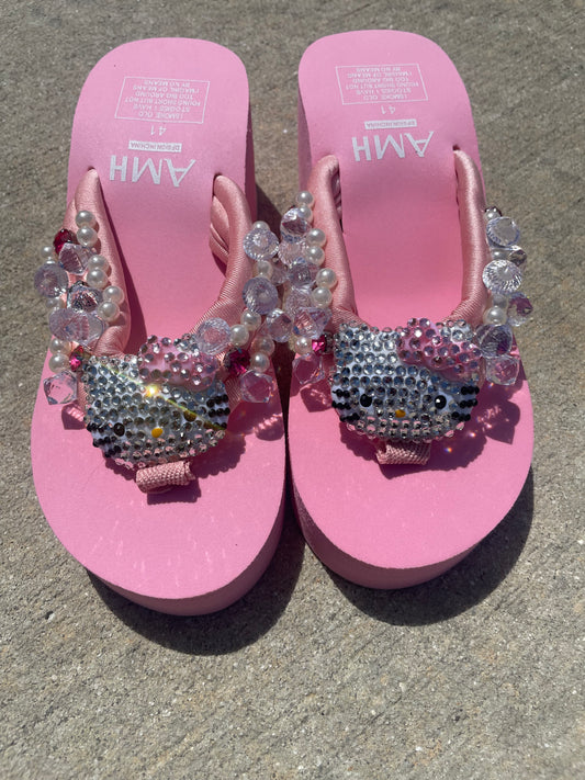 Hello Kitty Bling Slides (PRE ORDER)