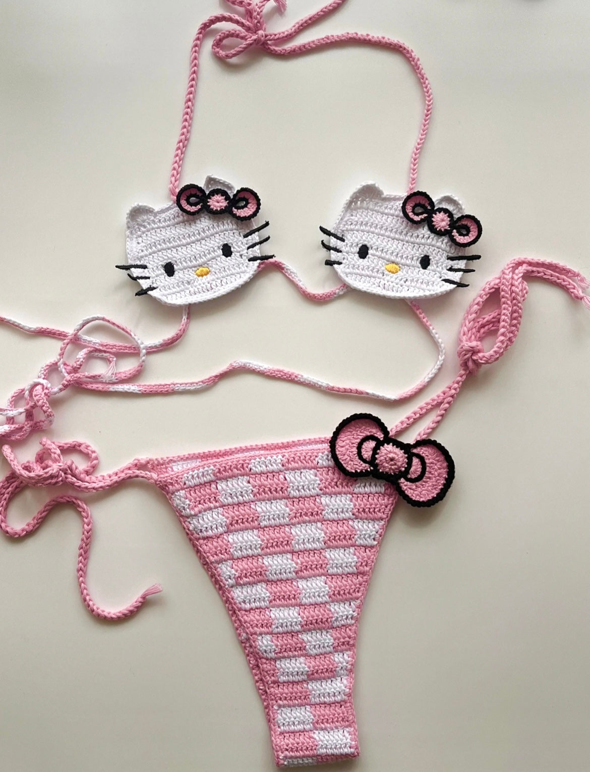 Hello Kitty Crochet Swimset