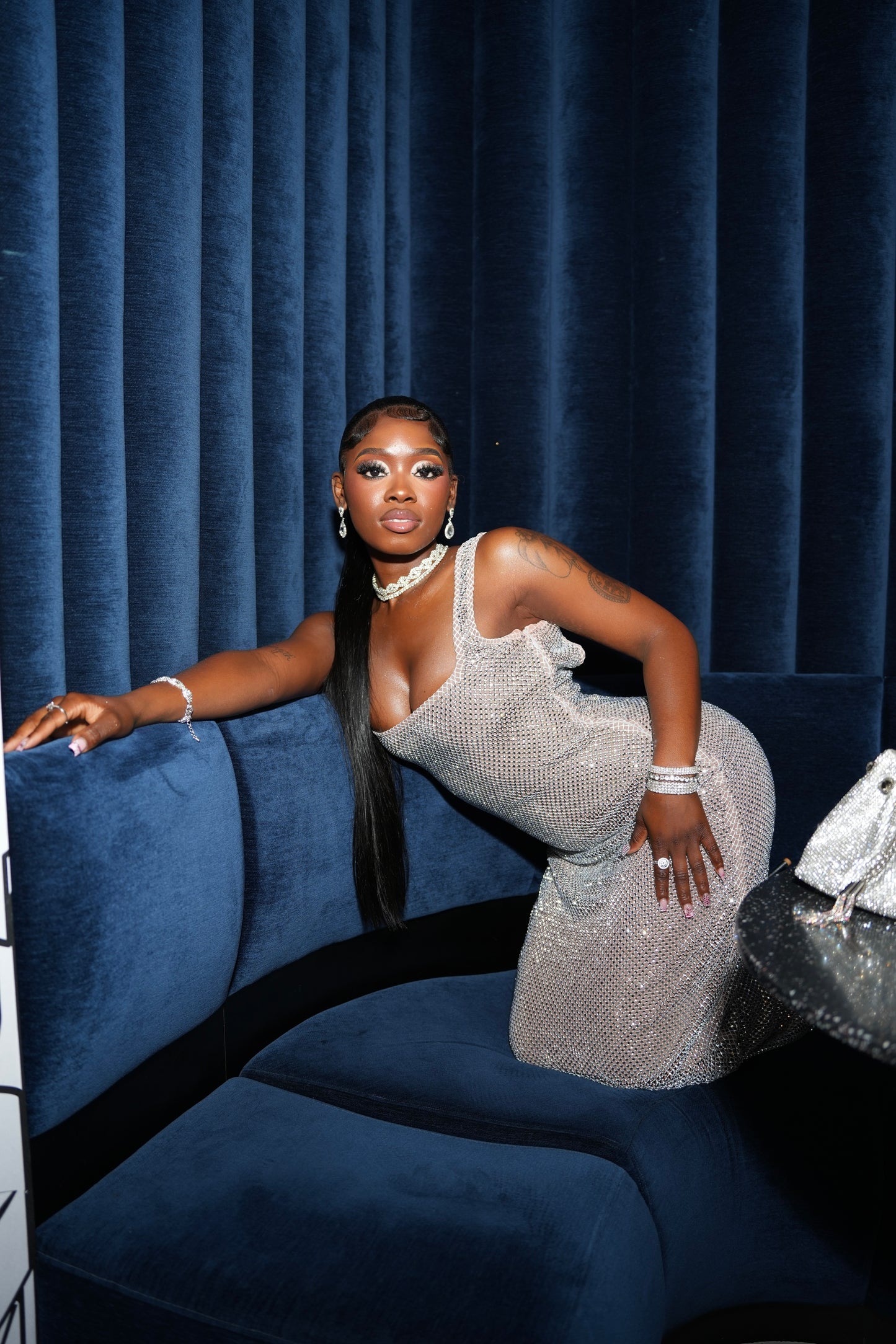 Babyboo Petra Silver Mini Dress