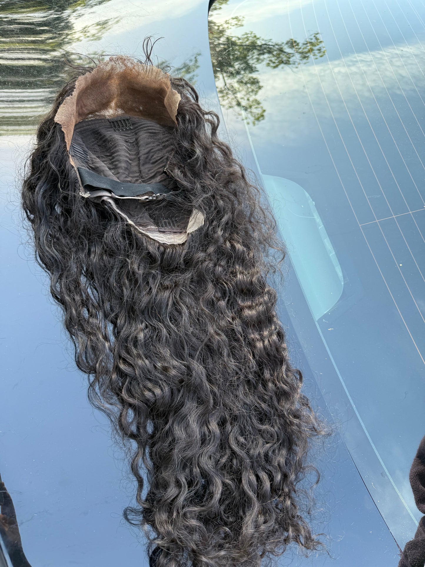 26” Deep Wave 13x4 Transparent Wig