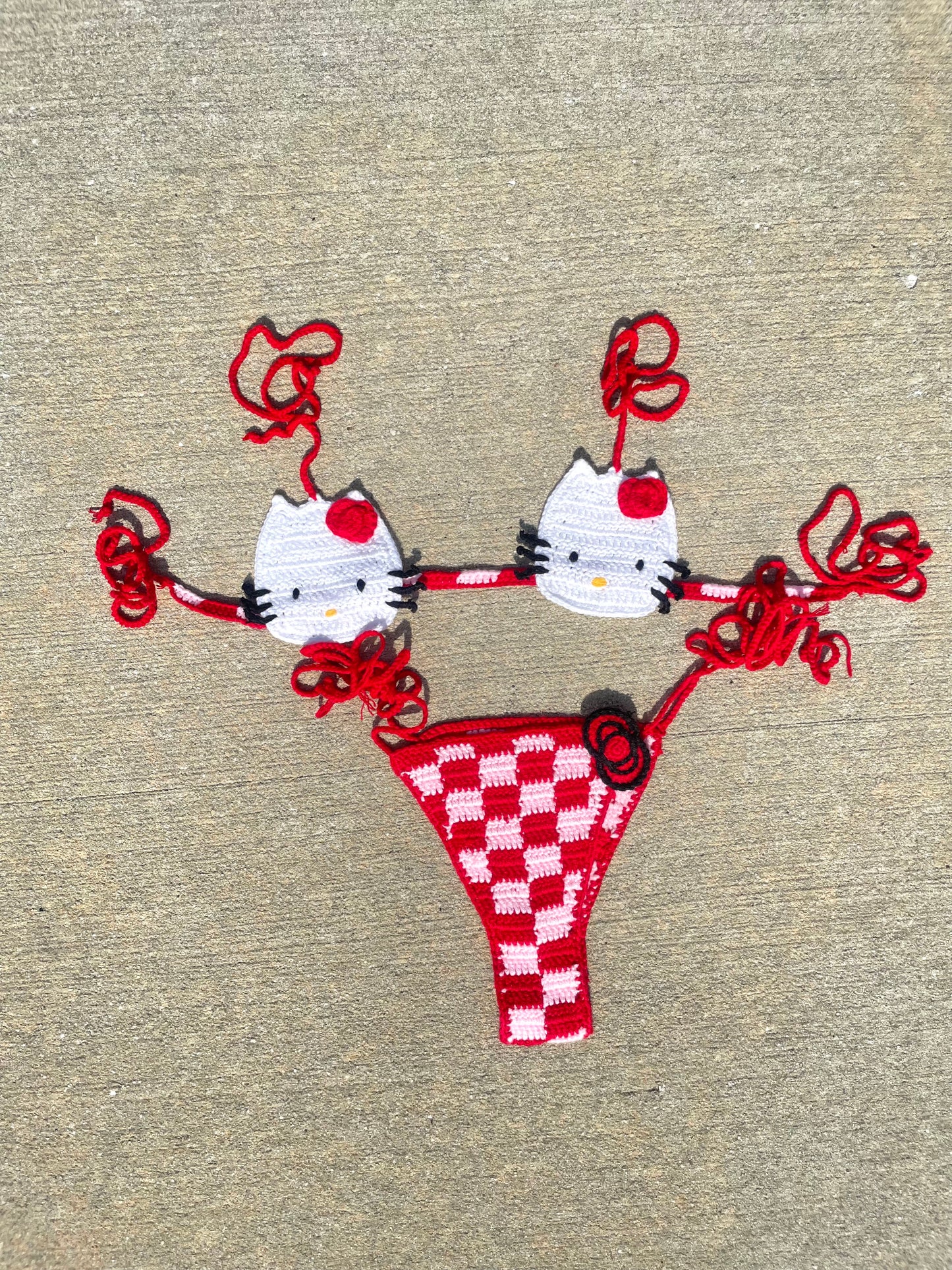 Hello Kitty Crochet Swimset