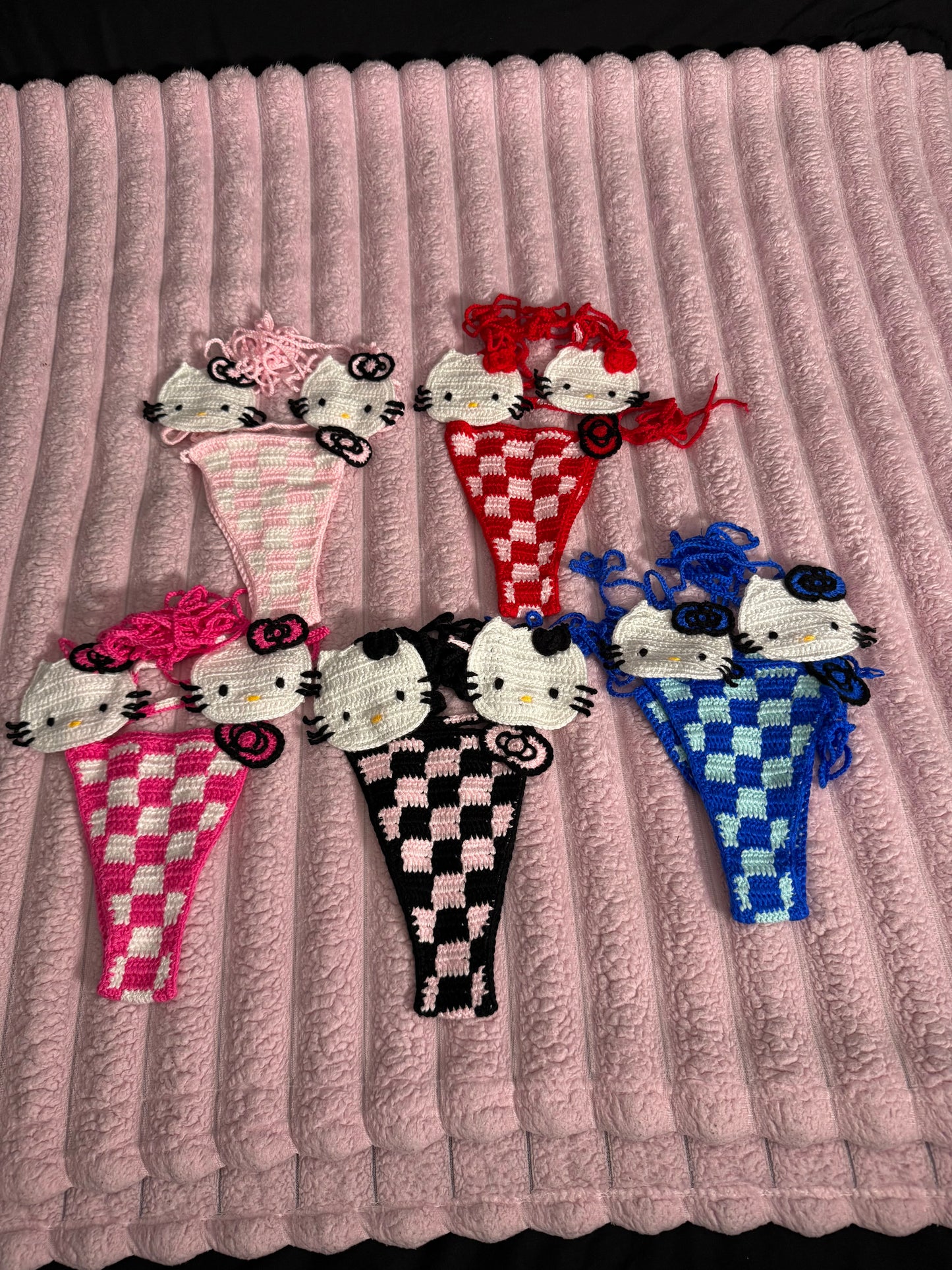 Hello Kitty Crochet Swimsuit